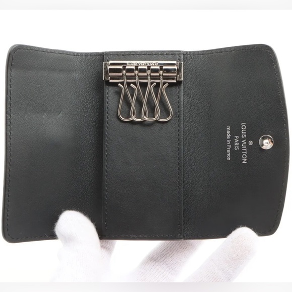 Louis Vuitton Mahina Multicles 4 Noir Key Case M64054 - Picture 3 of 7